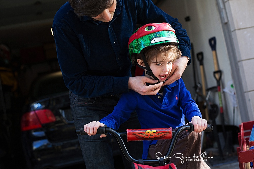 Chicago IL Family Lifestyle Photos Bike Ride