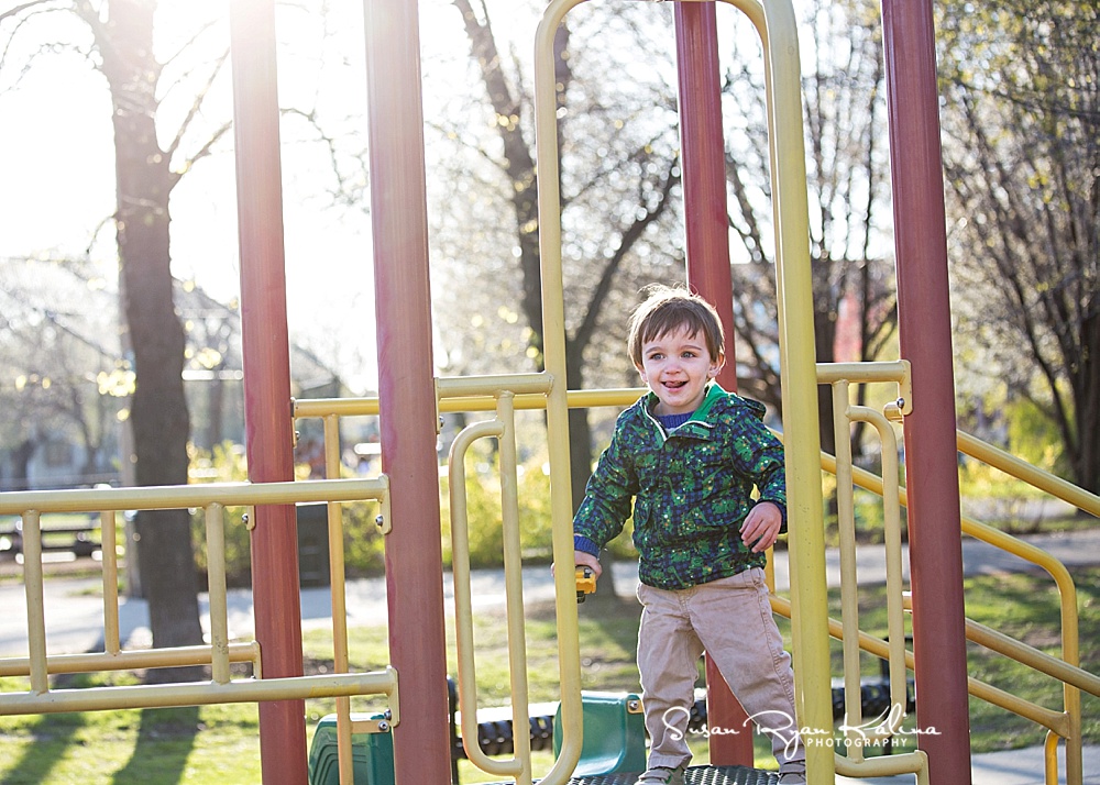 Chicago IL Family Lifestyle Photos Playground Wrightwood Park