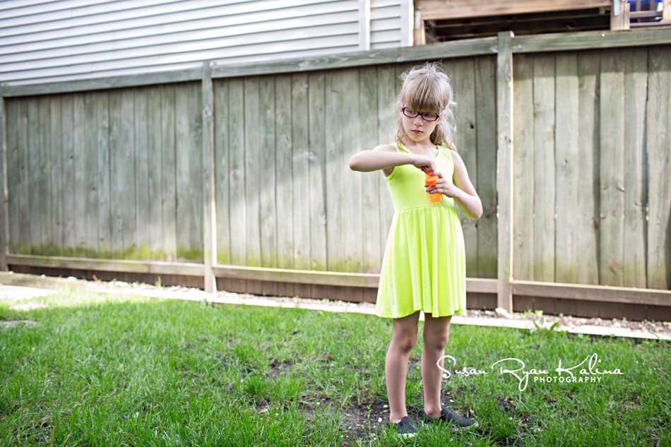 Family Photography Chicago Bubbles