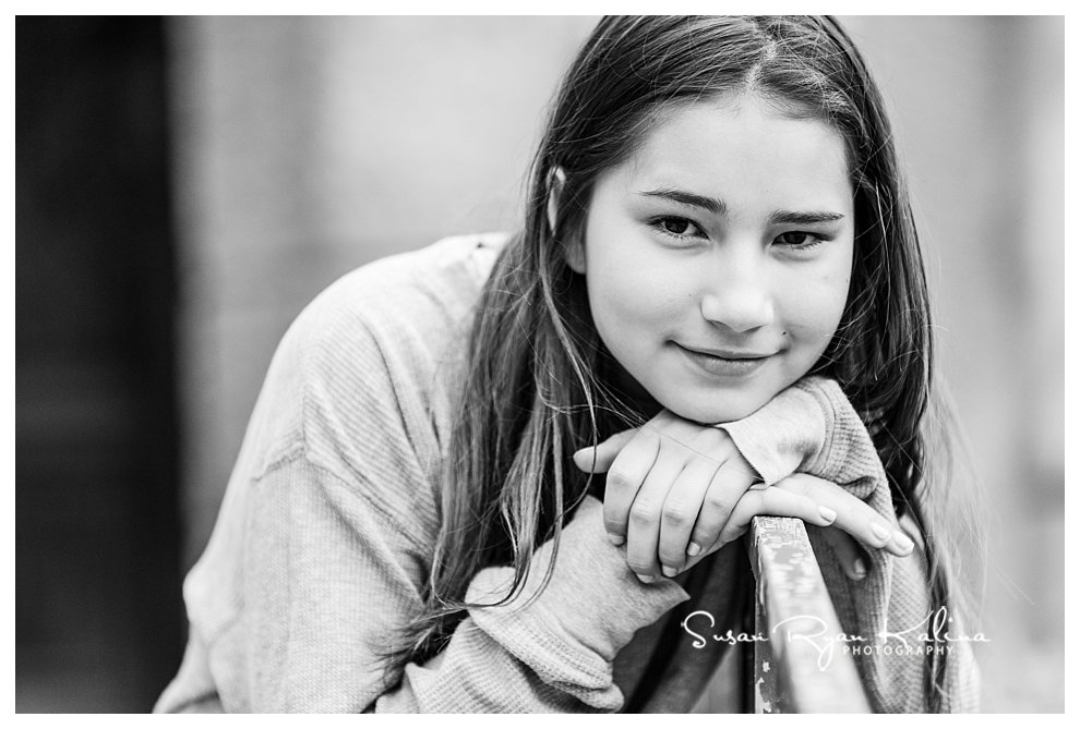 Bar Mitzvah Teen Portrait lighthouse beach Evanston